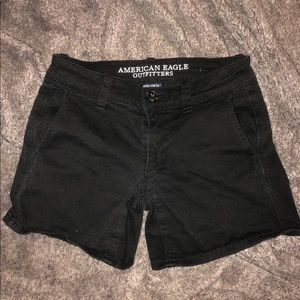 black american eagle shorts
